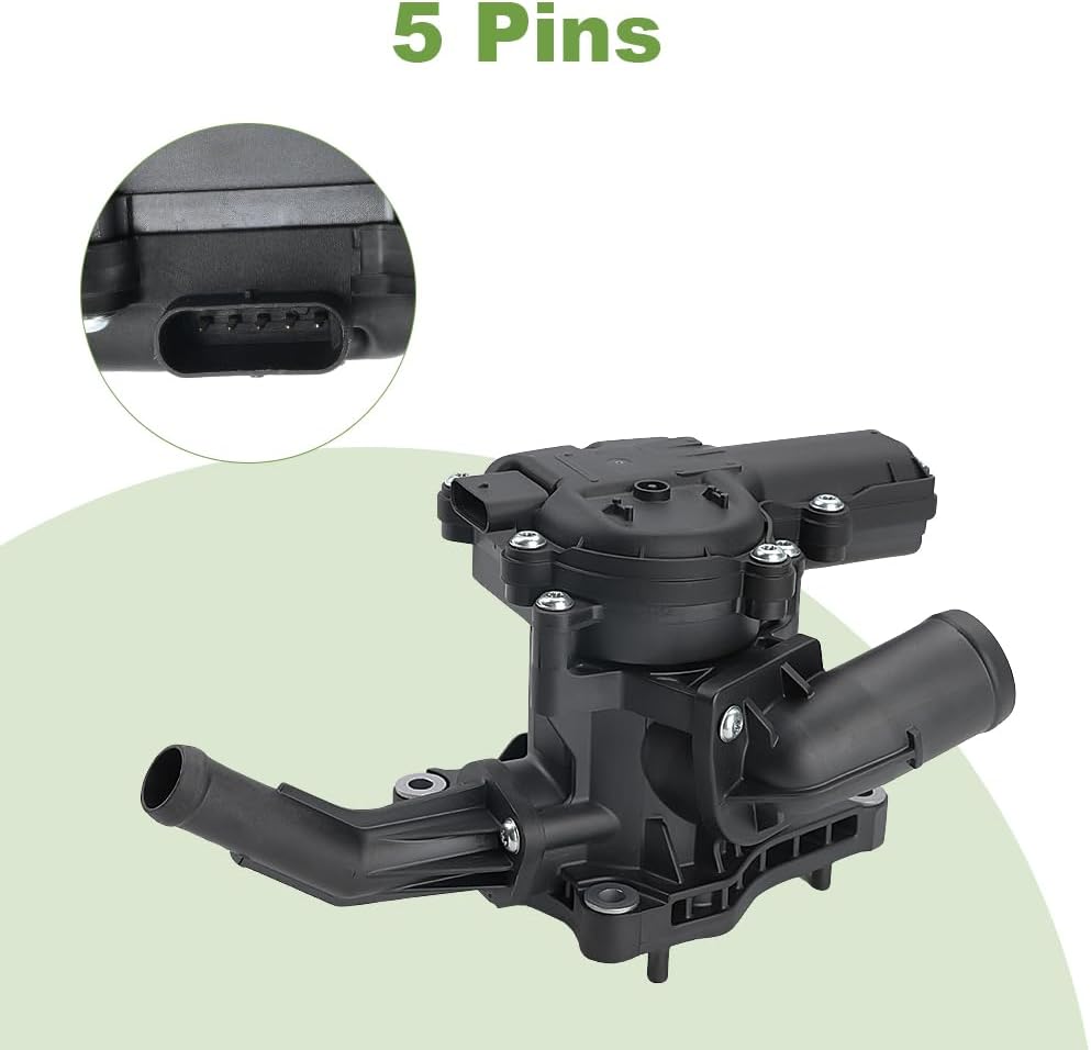 Coolant Thermostat Housing Compatible with Hyundai 1.6L L4 2020-2023 Replacement for 25600-2M052 256002M052