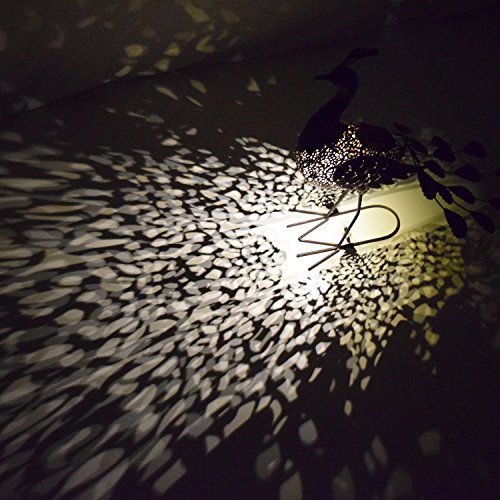 Oakland Living Az650265-Peacock-Hb Animal Solar Light Statue #TOP5