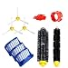 Turboom Accessories for Irobot Roomba 600 610 620 650 Series Vacuum Cleaner Replacement Part Kit - Includes 3 Pack Filter, Side Brush, 1 Pack Bristle Brush, Flexible Beater Brush and Cleaning Tool