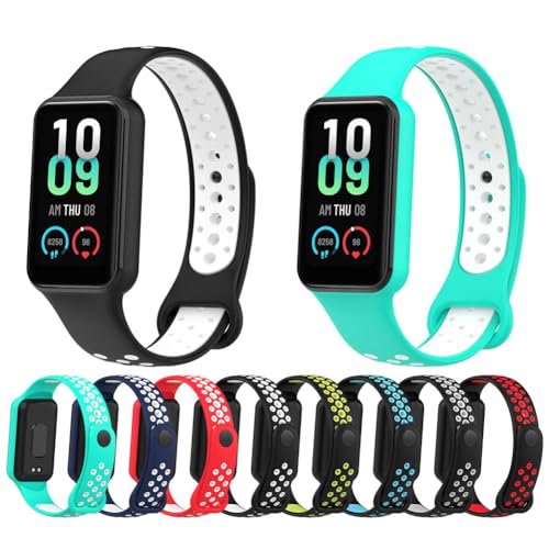 Bracelet Xiaomi Smart Band 8 Active avec bande en silicone flexible