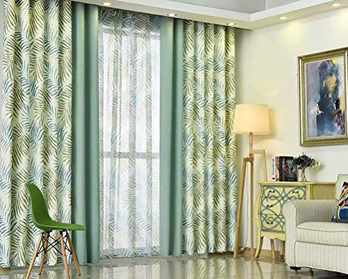 Cortinas de dormitorio estilo nórdico para ventanas de balcón 2
