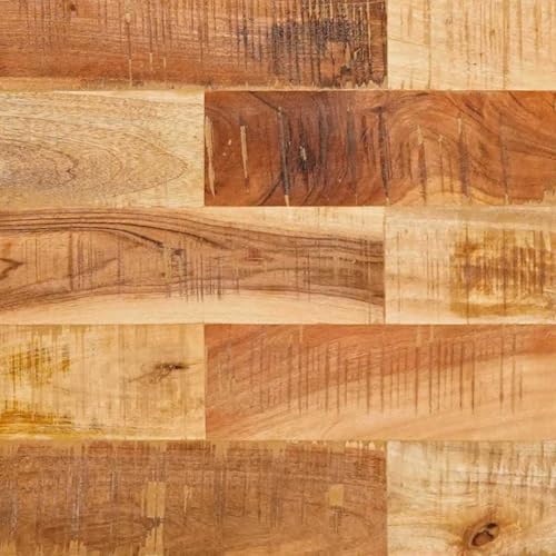 Rustic Charm Dining Table: Solid Mango Wood, Stylish Design, Spacious Surface - Ideal for Family & Festive Gatherings Model4104621 - Image 9