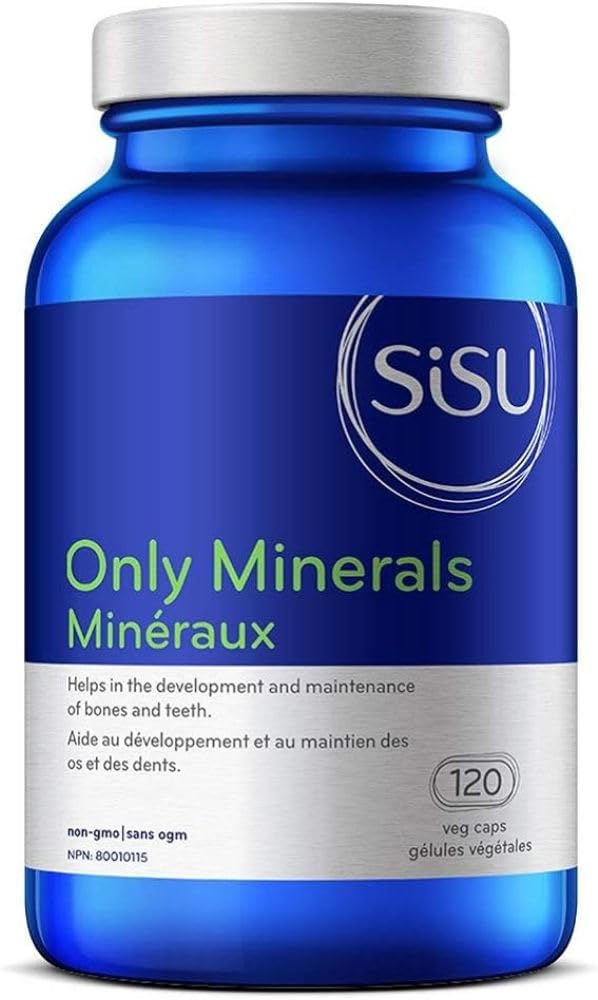SISU Only Minerals Capsules, 120 CT