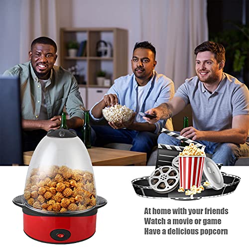 Huishoudelijke popcornmachine, kleine elektrische popcornmachine, eenvoudig en snel, maak popcorn samen met olie, suiker… - Image 7