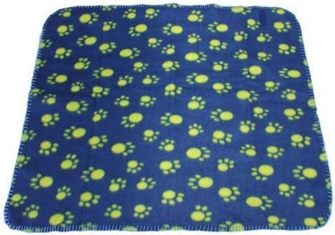 MECO(TM) Pet Dog Cat Blanket Mat Bed with Paw Prints