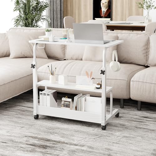 VINGLI 31.5' Mobile Small Standing Desk...