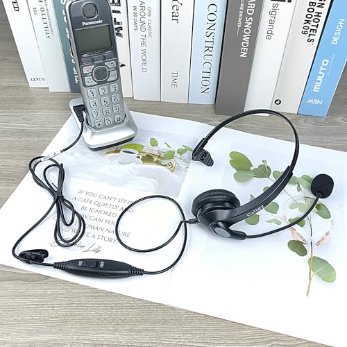 Callez W500D2 Phone Headset With Microphone Noise Cancelling & Volume Controls thumb #6