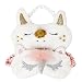 Produktbild 2 Stücke Schlafmaske Einhorn Nette Einhorn Horn Weichem Plüsch Augenbinde Augenabdeckung für Frauen Mädchen (Einhorn)