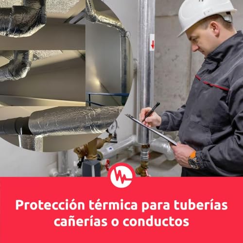 Aislante térmico para tuberías de aire acondicionado y calefacción 4
