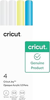 Cricut Joy™ Acrylic Gel Pens, 1.0 mm, 4 pcs