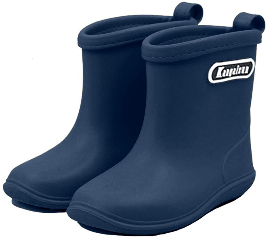 Kids Wellies Baby Rubber Rain Boots Boys Girls Waterproof