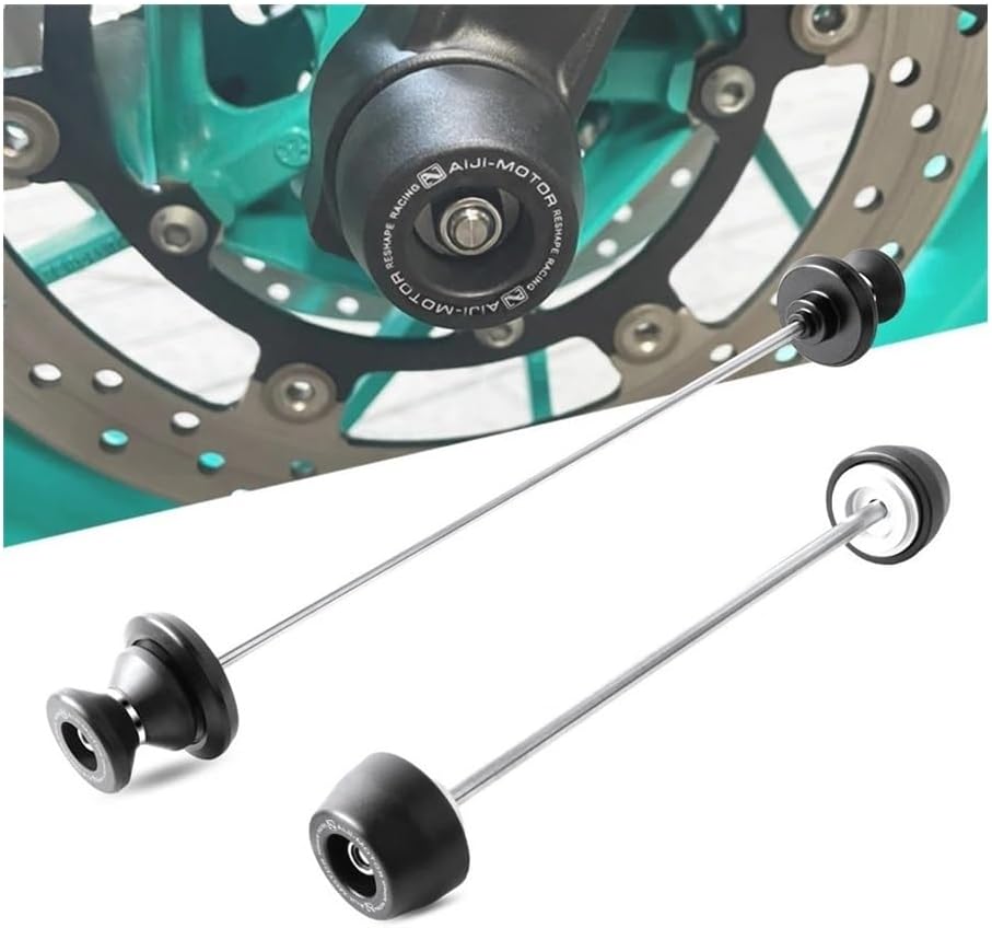 Axle Slider Motorcycle Accessories Front Wheel Axle Fork Crash Slider for YA&MAHA MT-07 MT07 XSR700 YZF-R7 R7 Rear Swingarm Spools