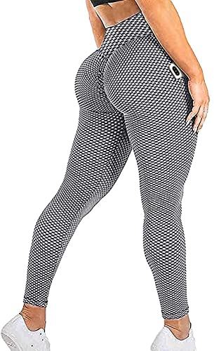 SEASUM Women's High Waist Yoga Pants Tummy Control Slimming Booty Leggings Workout Running Butt Lift Tights