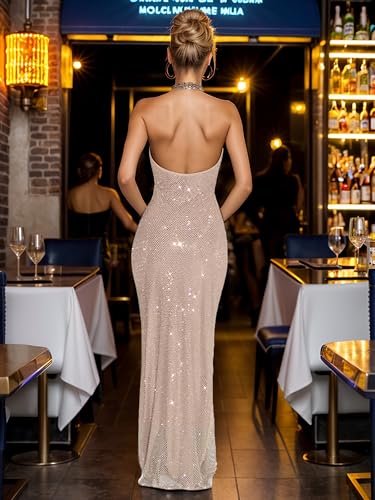 Image of Figdaw Elegant Long Prom Dresses Sexy Evening Gowns for Women Formal Events 2025