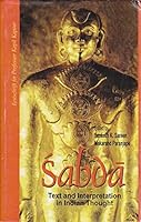 Sabda: Text and Interpretation in Indian Thought 8190230417 Book Cover