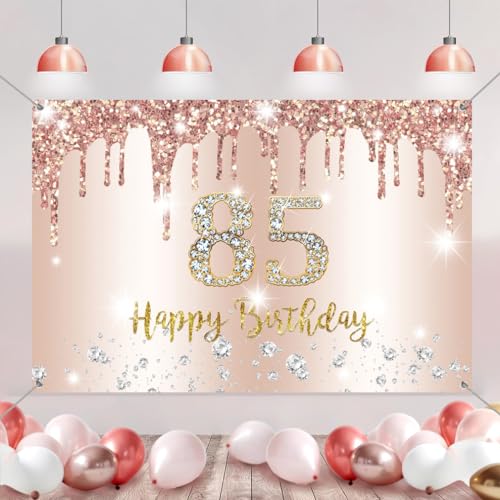 30° Compleanno Decorazione per 30° Compleanno, da Donna, in Tessuto, Poster per il 30° Anniversario, Festa, in Oro Rosa, per il 30° Compleanno, da Donna, con Glitter Rosa, Happy Birthday Poster 30° Compleanno Decorazione per 30° Compleanno, da Donna, in Tessuto, Poster per il 30° Anniversario, Festa, in Oro Rosa, per il 30° Compleanno, da Donna, con Glitter Rosa, Happy Birthday Poster