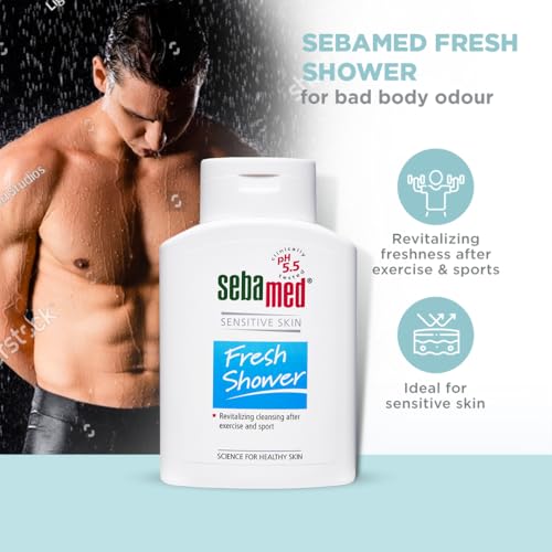 Sebamed Fresh Shower 200 ml|PH 5.5|Revitalises skin| Suitable for sensitive skin|For Active lifestyle - Image 6