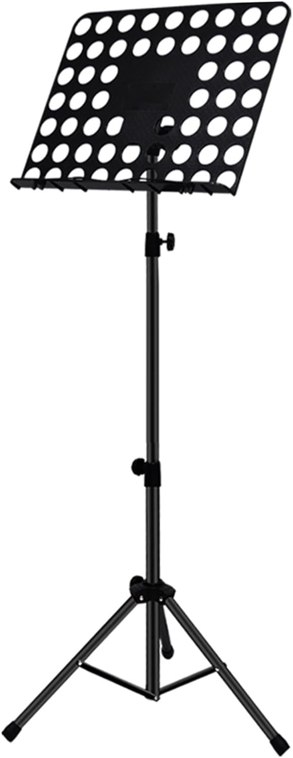 Sheet Music Stand, Floor Music Stand, Equipped with Microphone Stand, Mobile Phone Stand, Storage Tray, Carrying Bag