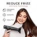 FHI Heat Innovator Pro Power Speed Professional Hair Dryer with Diffuser - Advanced Ionic Technology, Quick-Dry Blow Dryer, Cool Shot Button, Quiet Operation, Lightweight, for All Hair Types