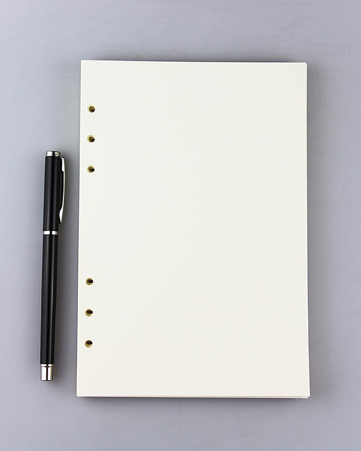 3 Confezioni di Ricarica di Carta A5,6 Fori Ricarica Inserti Di Carta 180 Fogli/360 Pagine,Ricariche di Carta per Raccoglitore Ad Anelli A5,Agende,Planner,Diari (vuoto)