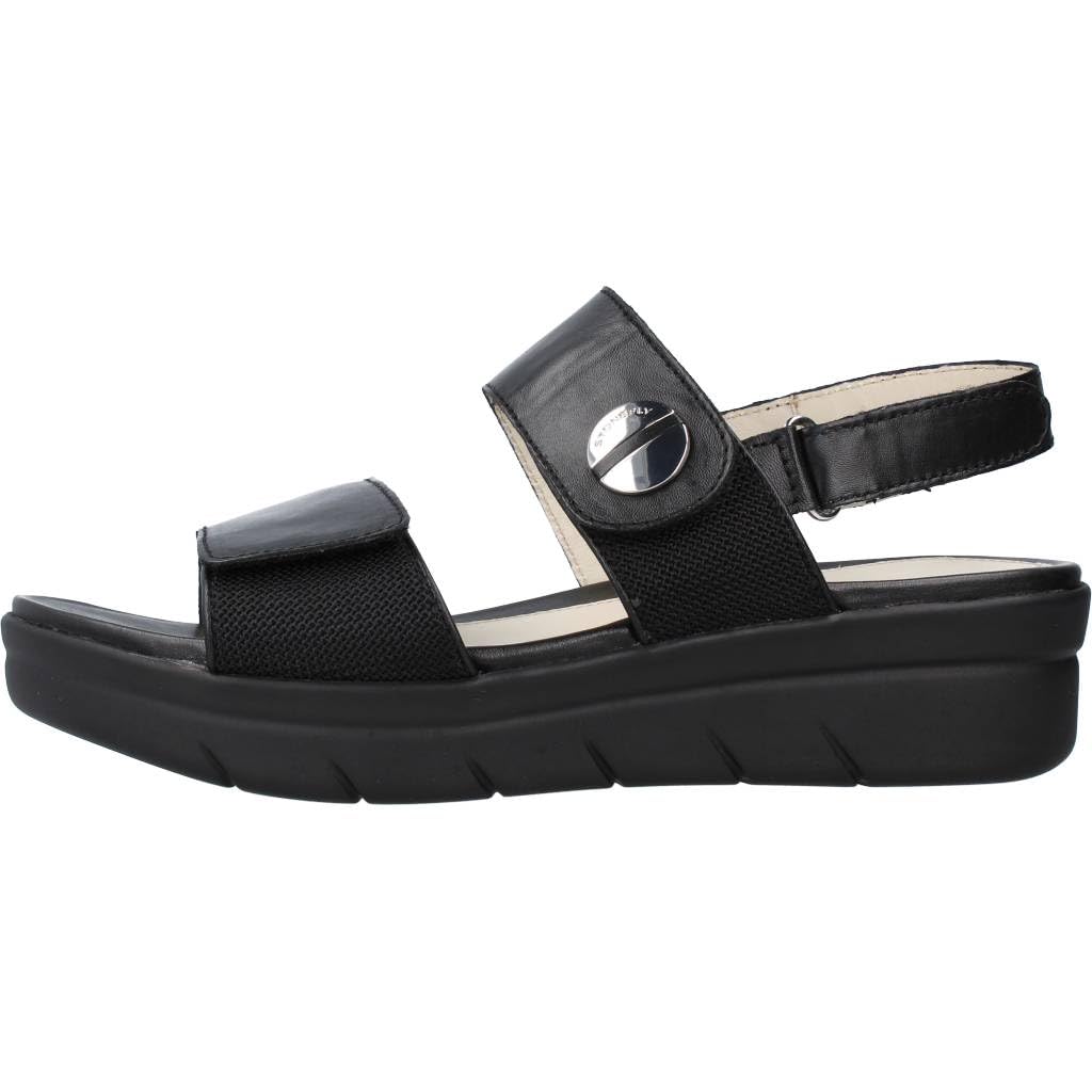 Stonefly Aqua III 12 Nappa Lth/Textil Nero 36