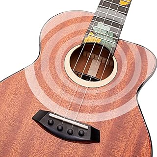 SheIRin Ukulélé ténor Professionnel en Acajou hawaïen de 23 Pouces avec accordeur, Sac, Sangle, médiators et Cordes de… - Les Beatles, Paul McCartney, John Lennon, RIngo Starr, George Harrison SheIRin Ukulélé ténor Professionnel en Acajou hawaïen de 23 Pouces avec accordeur, Sac, Sangle, médiators et Cordes de… – Image 7