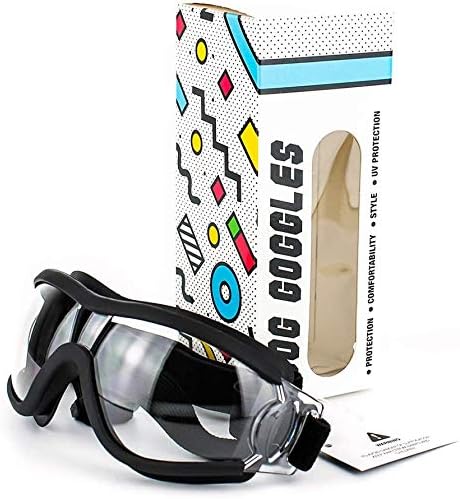 Amazon Gosmao 犬ゴーグル 犬用サングラス 中大型犬用 Uvカット 保護メガネ 防風 防塵 耐衝撃 紫外線対策 散歩 お出かけ用 透明 Gosmao サングラス 通販