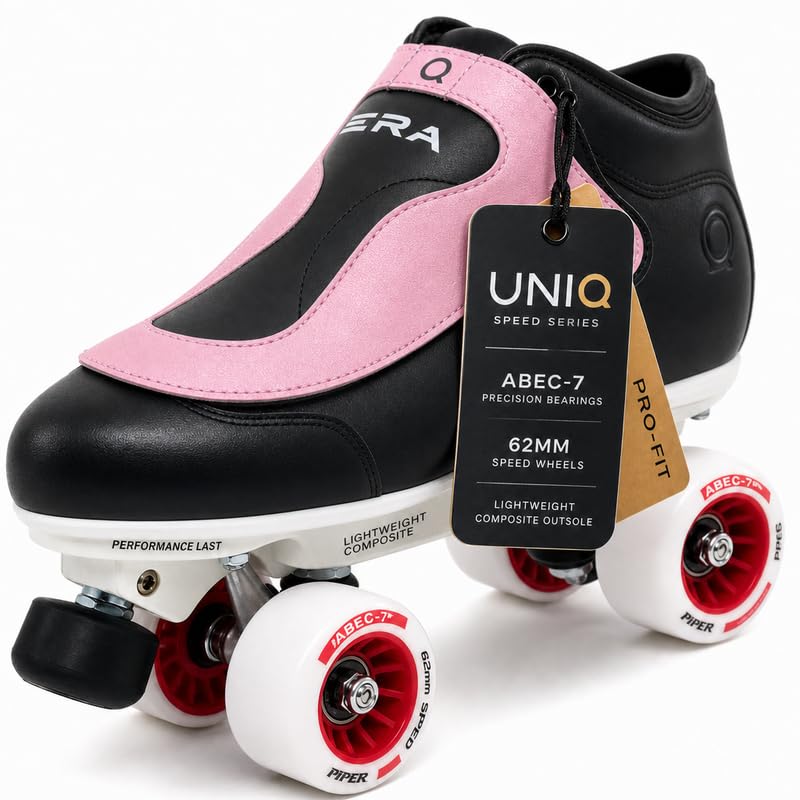 Uniq Era Quad Speed Jam Roller Skates, ABEC7 Bearings