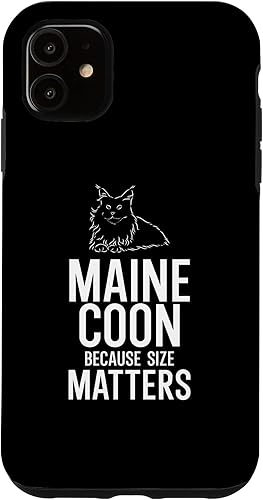 Miniatura 7 de iPhone XXS Maine Coon Because Size Matter Case
