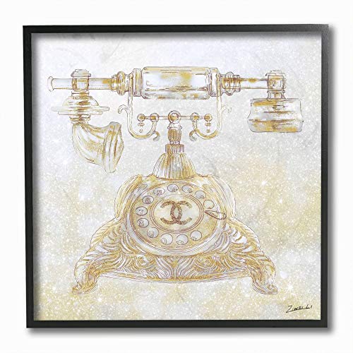 Stupell Industries Rotary Telephone Fashion Brand miniatura 1