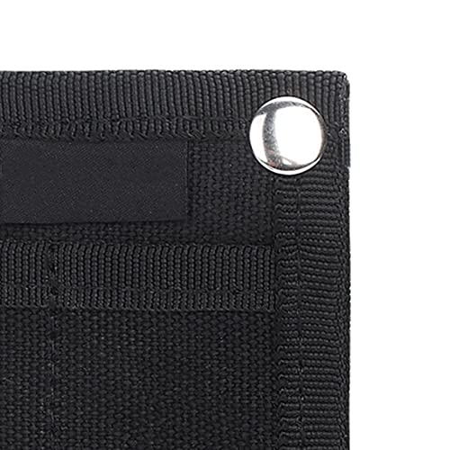 Shanrya EDC Bolsa para cartão costura reforçada precisa à prova de desgaste armazenamento elegante d