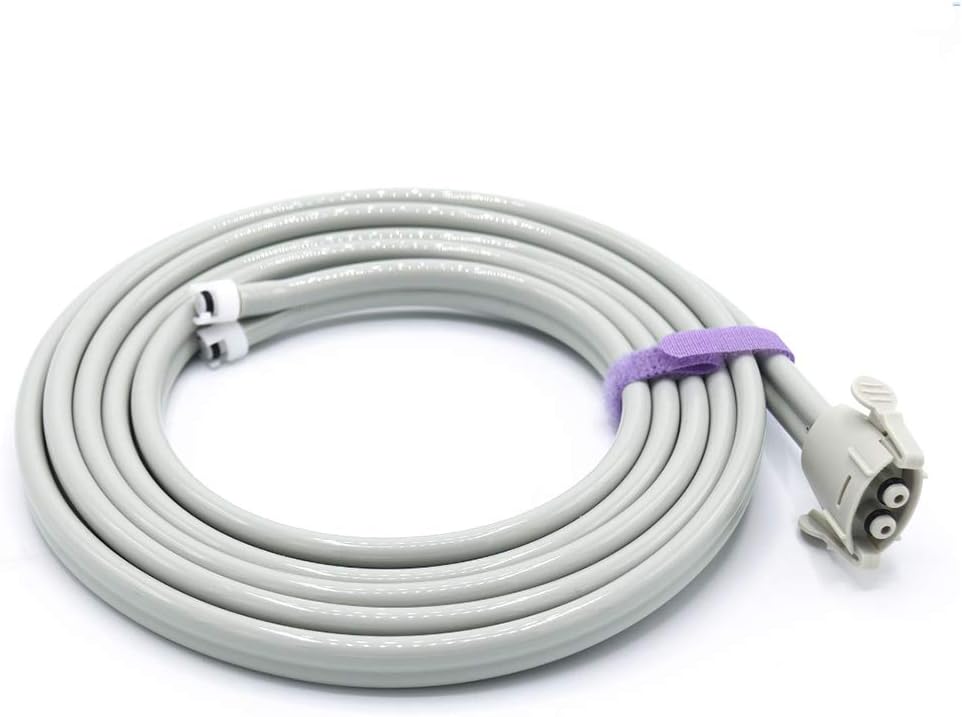 NIBP Air Hose Double Tube Compatible 4500-30 Welch Allyn 2.5m Adult/Pediatric Pressure Cuff Air Hose