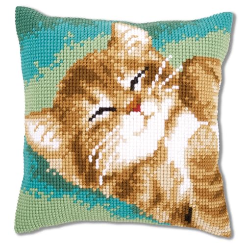 Vervaco Cushion: Cat, Assorted