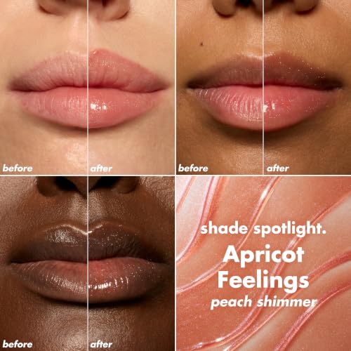 e.l.f. Glow Reviver Plumping Lip Oil, Apricot Feelings - image 2