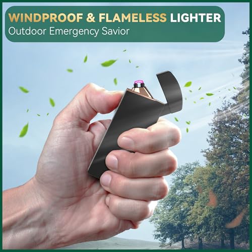 USB Rechargeable Windproof Arc Lighter - Perfect Stocking Stuffer - Image 6