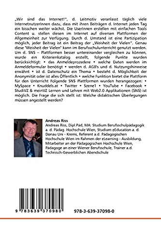 Lernen und Lehren mit Social Network Software (SNS): Wie können Lehrer und Lehrerinnen SNS in der Berufsschule bzw. Berufsausbildung anwenden? (German Edition)