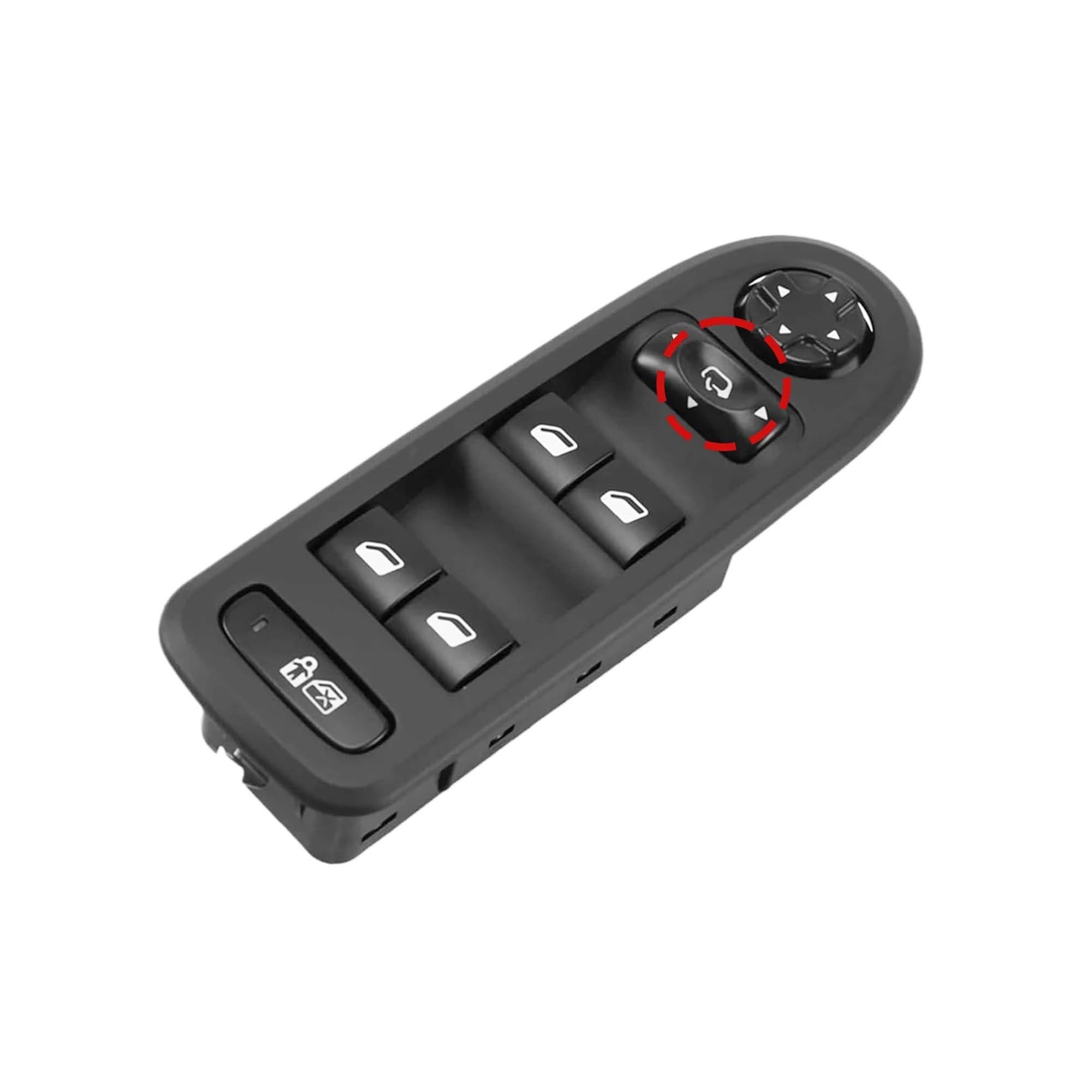 Elektryczny przełącznik Podnośniki szyb pasuje do Peugeot 308 508 98026370ZD 96599975XT 96644917XT Elektryczny przełącznik sterowania Podnośniki szyb