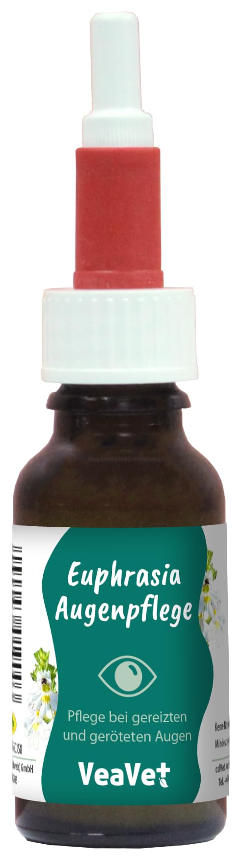 VeaVet Euphrasia 20ml Augenpflege für Hunde und Katzen
