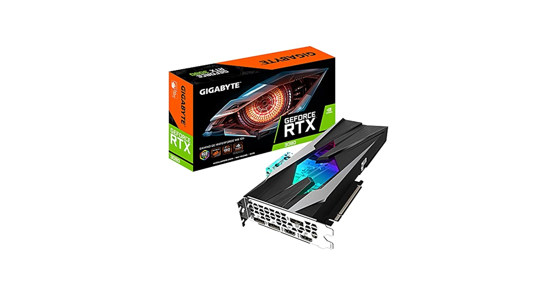 Amazon.com: GIGABYTE GeForce RTX 3080 Gaming OC WATERFORCE WB 10G