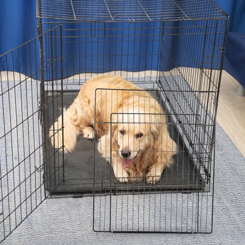 Puerta de caja de alambre para jaula de mascotas: ideal para camping y jardín 7