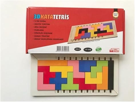 Ahşap Penta Blok Zeka Mantık Ve Strateji Oyunu 8690570700339