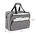 HOMEST Sewing Machine Carrying Case, Universal Tote Bag with Shoulder Strap Compatible with Most Standard Singer, Brother, Janome, Grey (Patent Design)