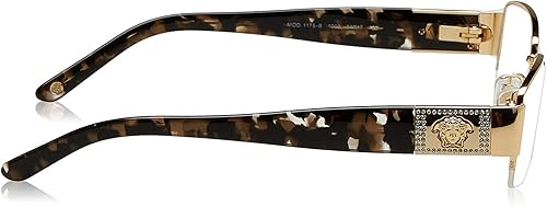 Miniatura 5 de Versace Lentes VE 1175B con marco dorado y lentes sin 2087in de diámetro Oro