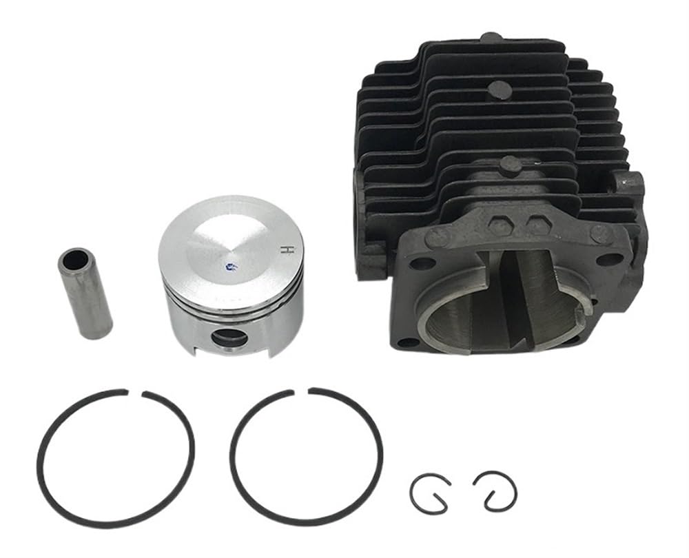Kit de pistón de Cilindro de 41,5mm y 44MM, Compatible con Kawasaki TH48 TH43 Kbl48 KBH48 TH430 KBH43A KAAZ, Pieza de Motor de desbrozadora for cortadora de jardín [Reemplazo](TH48 44mm)