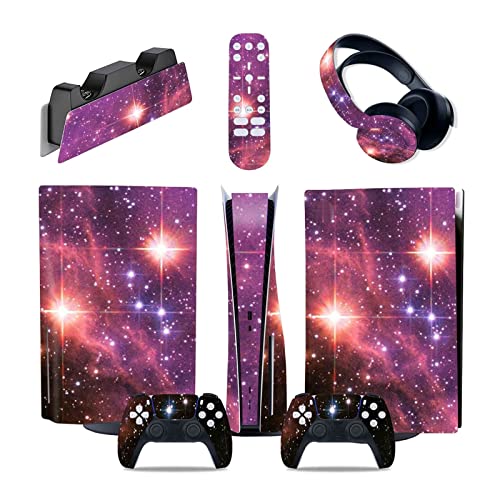 �ی� 03303 PS5�{�� �f�B�X�N�Ł��f�W�^���ŗp �X�e�b�J�[ �r�j�[���f�J�[�� �J�o�[ Ps5�{�� �R���g���[���[���[�d�X�^���h���w�b�h�Z�b�g�����f�B�A �����[�g�p �C�A�Ȃ��A�c�����Ȃ�(Disc Version)