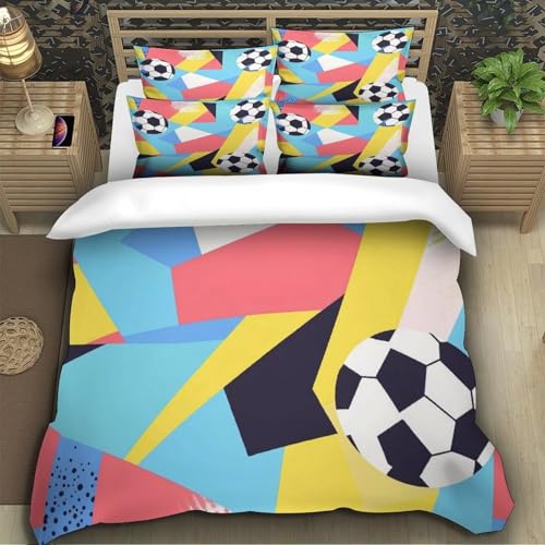 Housse de couette foot super douce en microfibre de qualité supérieure - 5