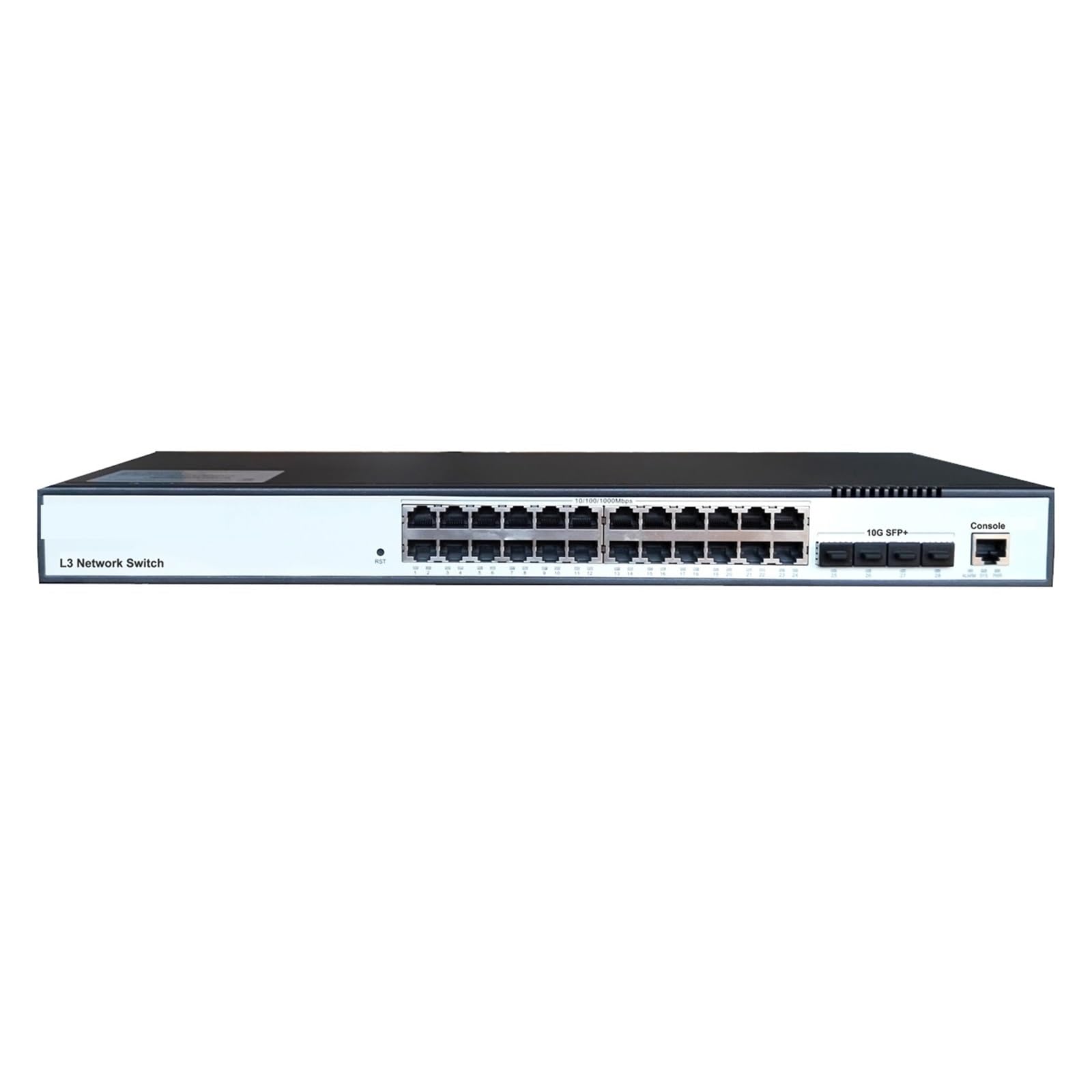 OSHZIKJII L3 10G Switch 24 * 100/1000Meter Ports with 4*s-f.p+ Optical Fiber Uplink(POE version)