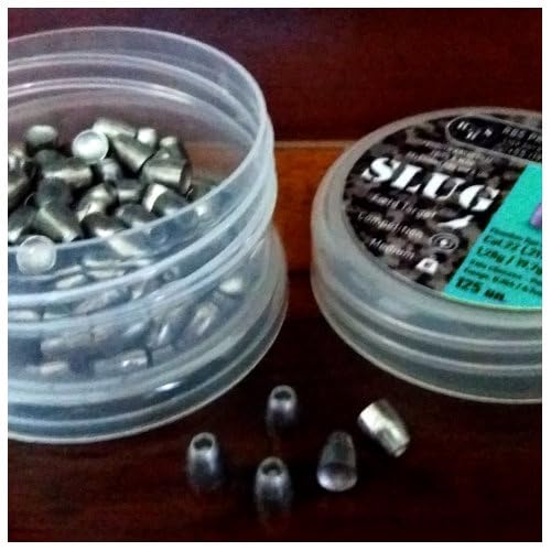 CHUMBINHO SLUG 5.5 RBS PONTA OCA PREMIUM COM 125 UNIDADES 5.5mm, 1.28g (19.7gr), SLUG COM PONTA OCA
