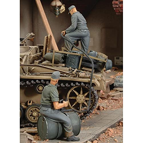 Figura modelo de resina 1:35 para ensamblar sin pintar miniatura 1
