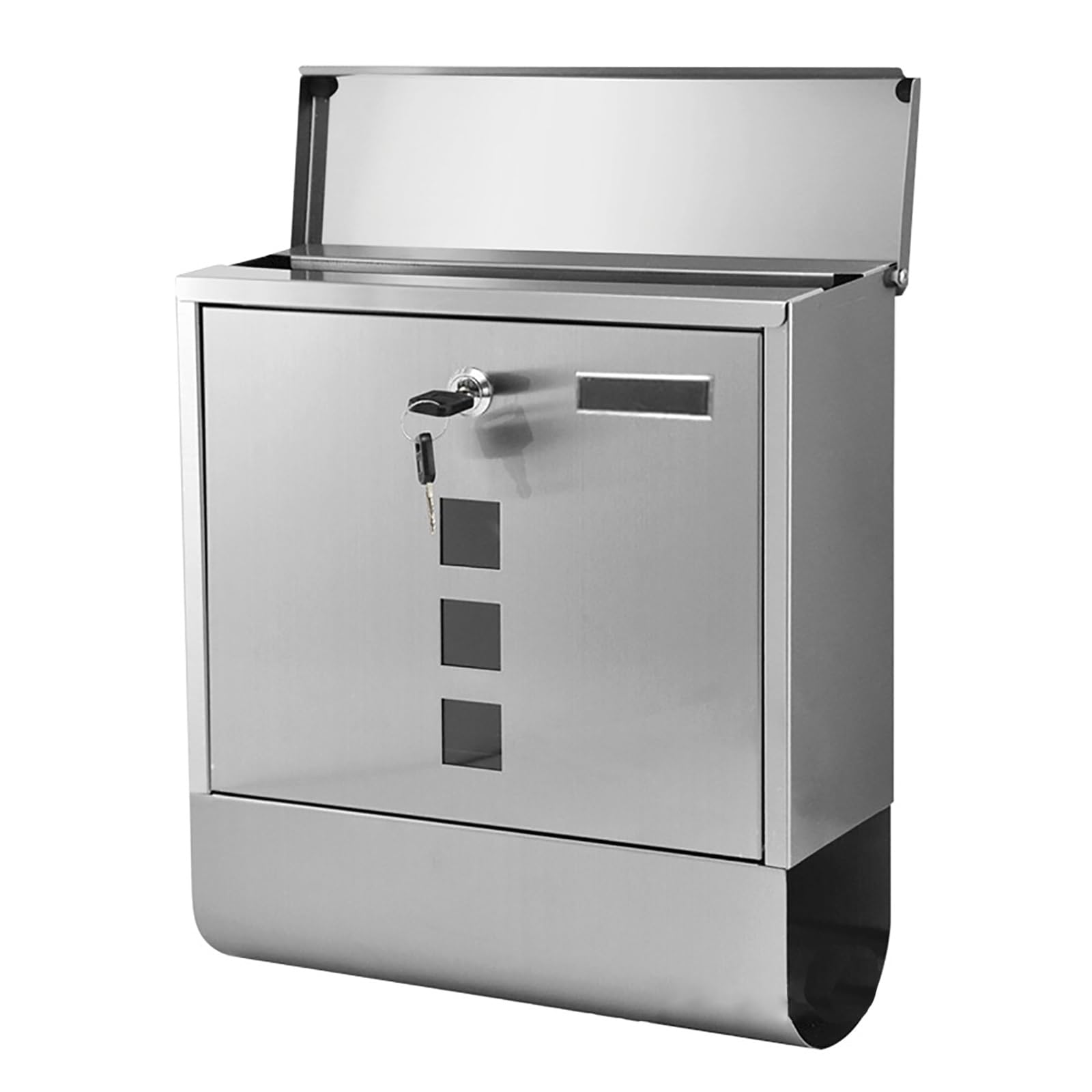 あず@発送や郵便受け確認は平日が多いですページ Amazon.co.jp: 郵便ポスト 屋外、ステンレススチール製メール